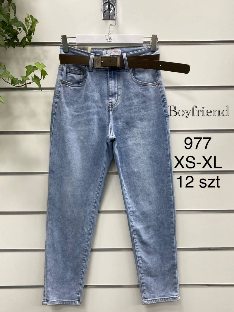 Spodnie damskie Roz XS-XL, 1 kolor Paczka 12 szt